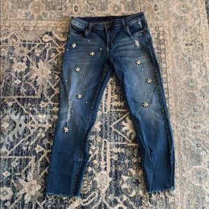 STS Blue Taylor Straight Leg Embellished Jeans